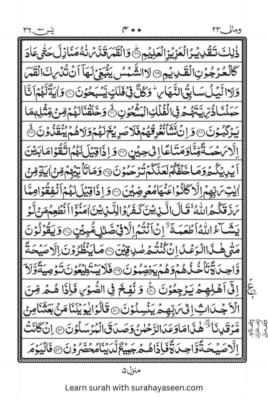 Surah Yaseen Hindi PDF – Download and Read the Heart of the Quran in Hindi Translation