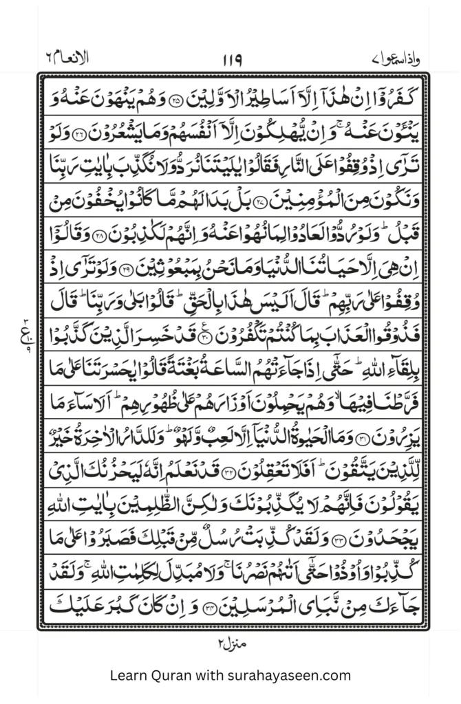 surah anam 4