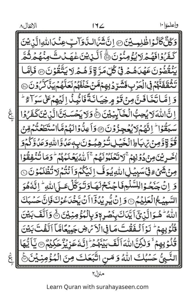Surah Anfal 8