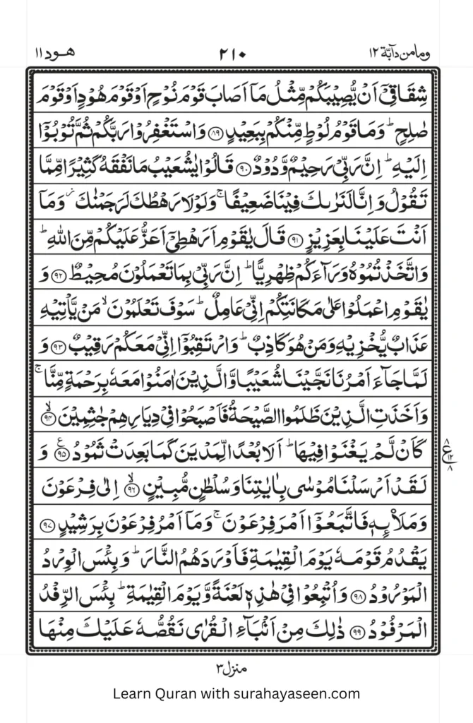 surah hud 10
