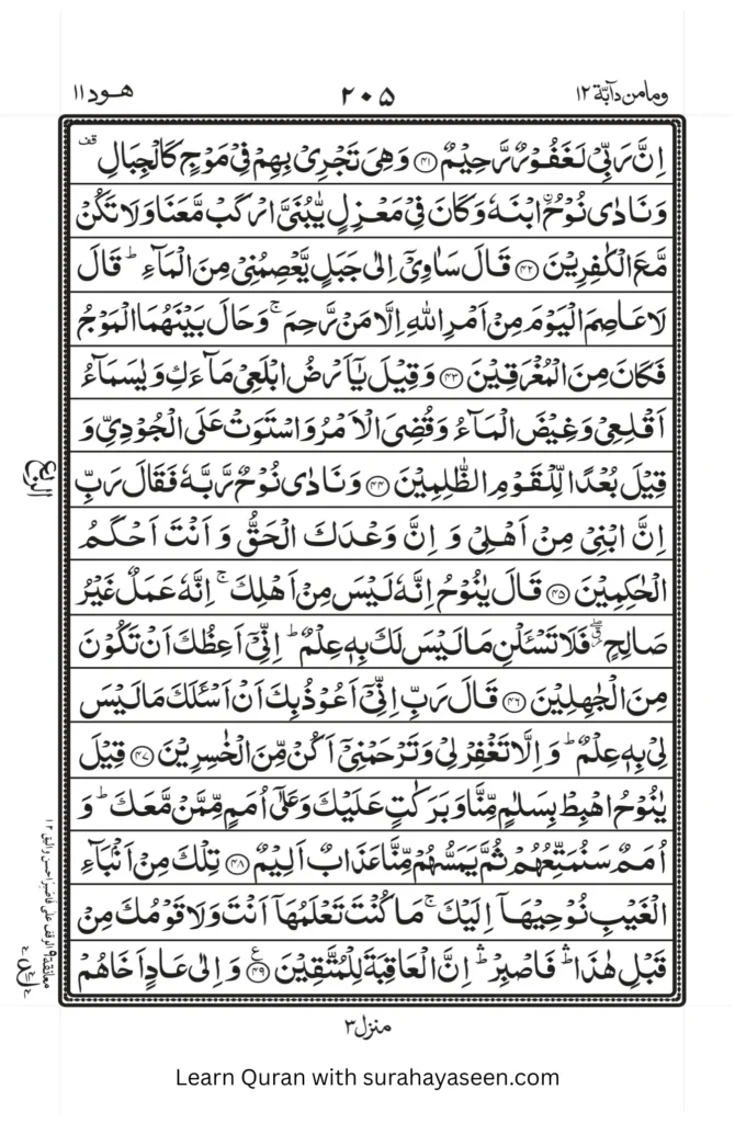 surah hud 5