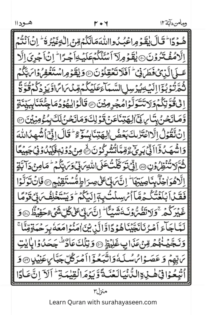 surah hud 6