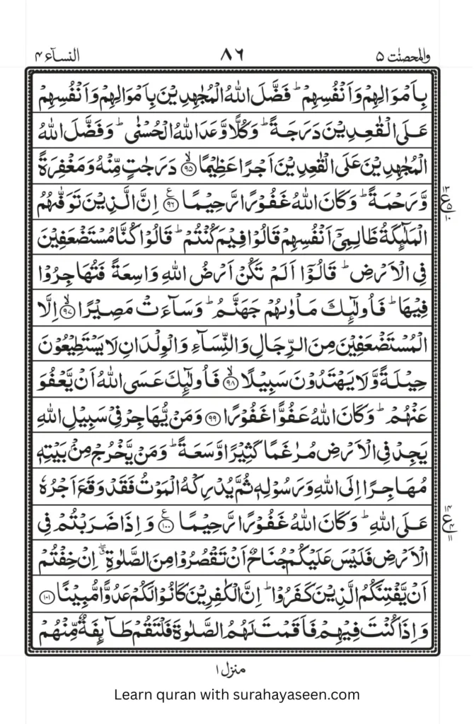 Legal Inheritance Rulings in Para 5 Quran